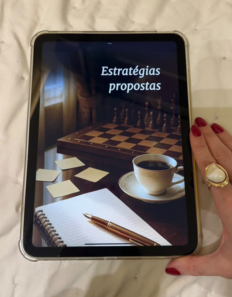 Arquivo Premium personalizado: página Estratégias propostas