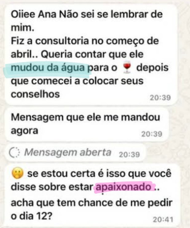 Depoimento: ele mudou da Ã¡gua para o vinho depois dos conselhos