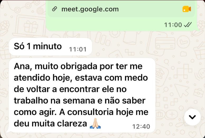 Depoimento: a consultoria me deu muita clareza